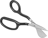 Flush-Cut All-Metal Scissors