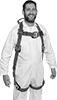 Electrical Arc Flash-Resistant Fall-Arrest Harnesses