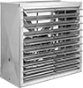 Belt-Drive Wall-Mount Exhaust Fans with Louvers