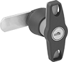 Washdown Squeeze-Release T-Handle Keyed Alike Cam Locks