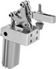 Dual-Mount Air-Powered Hold-Down Toggle Clamps