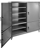 Extra Heavy Duty Compartmented Shelf Cabinets with Individually Locking Doors