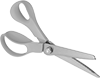 Zigzag-Blade Scissors for Fabric