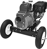 Mobile Gasoline-Powered Sewage Water-Removal Pumps