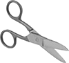 Static-Control Scissors for Wire Cutting and Stripping