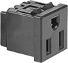 Panel-Mount Straight-Blade Receptacles