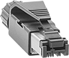 Shielded Snap-On Data Connectors